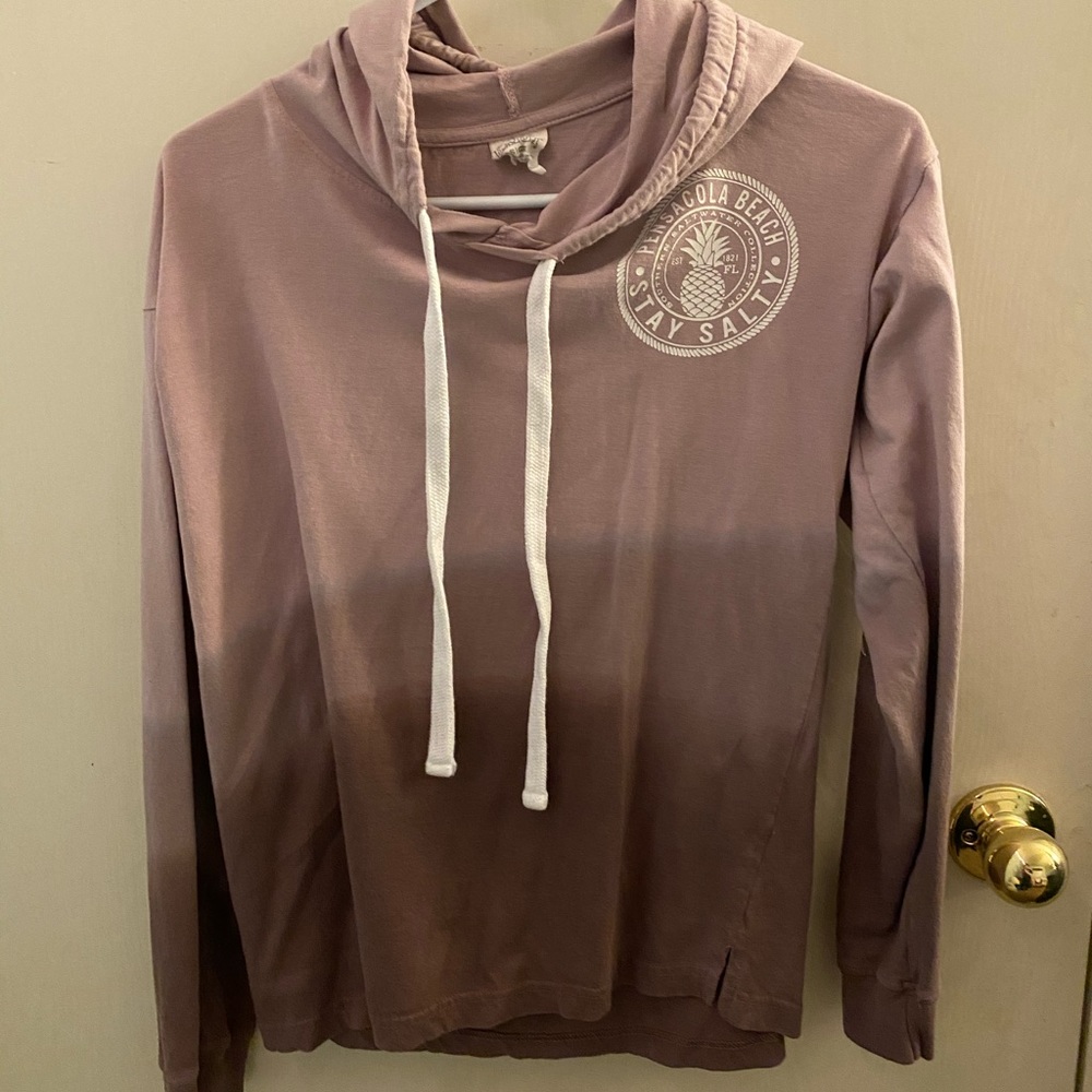 Pensacola Beach long sleeve with hood